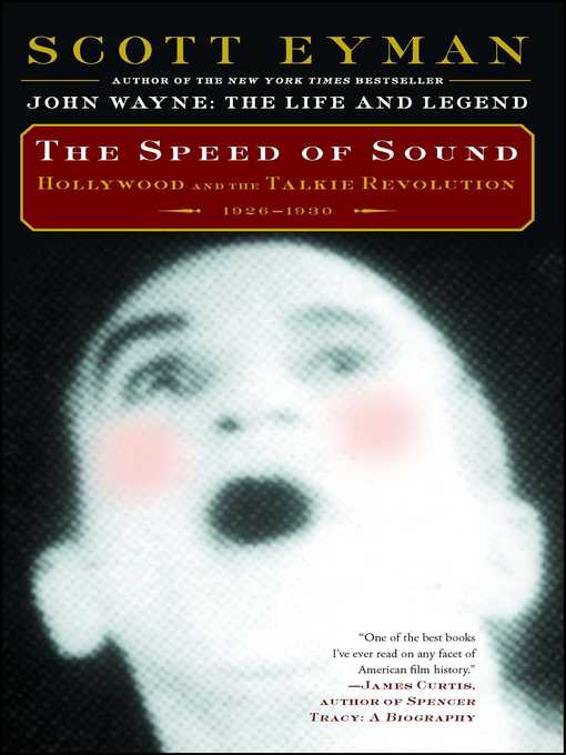 Title details for The Speed of Sound by Scott Eyman - Wait list